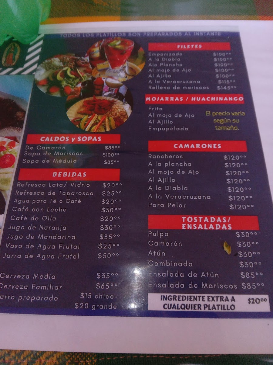 RESTAURANTE LA MORENITA Menu - Image 4